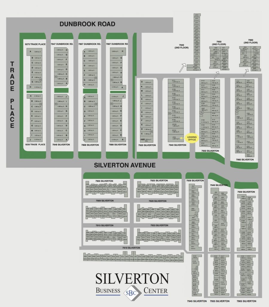 Silverton Business Center Property Map